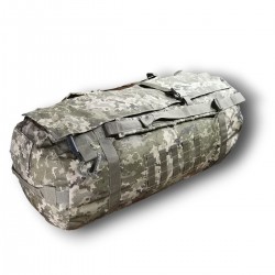 Tactical baul bag 100 liters with a carabiner, Pixel Tactical baul bag 100 liters with a carabiner, Pixel