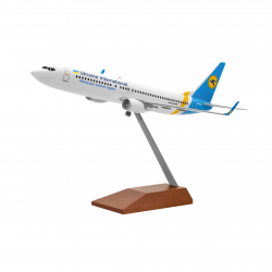 Модель самолёта Boeing 737-800 МАУ (1:100) Модель самолёта Boeing 737-800 МАУ (1:100)