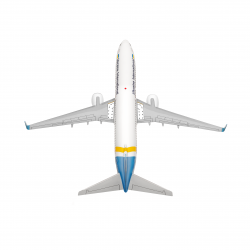 Модель самолёта Boeing 737-800 МАУ (1:100) Модель самолёта Boeing 737-800 МАУ (1:100)
