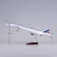 Модель літака Concorde Air France (1:125) з звуковою LED-підсвіткою Модель літака Concorde Air France (1:125) з звуковою LED-підсвіткою