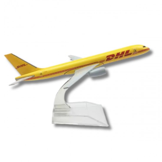 Металева модель літака Boeing 757 DHL, масштаб: 1:400