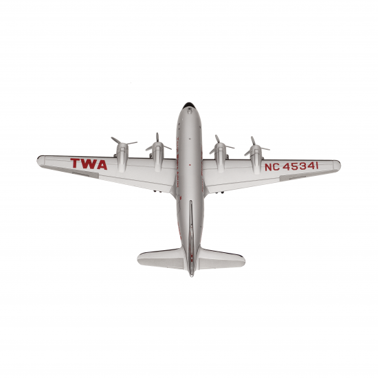 Модель самолета Douglas DC-4 TWA 1:200