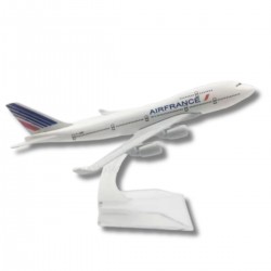 Metal model of the Boeing 747 Air France aircraft, scale: 1:400  Metal model of the Boeing 747 Air France aircraft, scale: 1:400