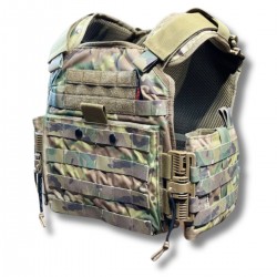 FOPC QRC Multicam plate holder with triple summation for AK magazines FOPC QRC Multicam plate holder with triple summation for AK magazines