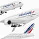 Airbus A380 Air France aircraft model (1:160) with sound LED lighting