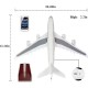Airbus A380 Air France aircraft model (1:160) with sound LED lighting