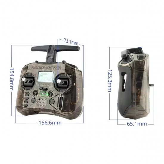 Remote control for RadioMaster Pocket M2 ELRS drone