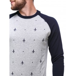 Мужской свитшот с самолетами Аgentsclothes Мужской свитшот с самолетами Аgentsclothes