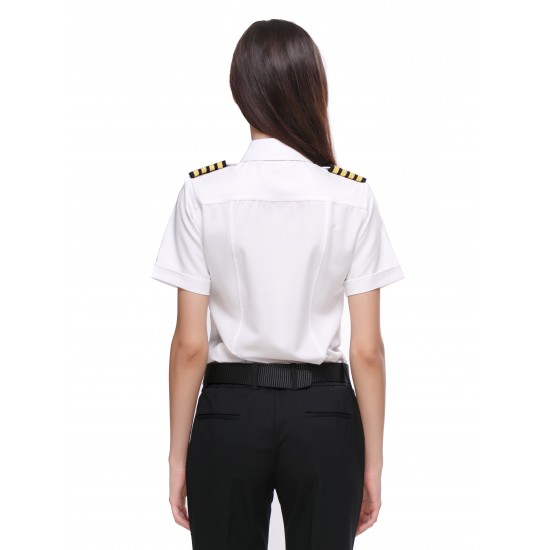 Женская рубашка пилота A Cut Above Uniforms