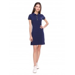 Платье авиационное Agent’s Clothes POLO DRESS женское синее Платье авиационное Agent’s Clothes POLO DRESS женское синее