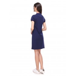 Платье авиационное Agent’s Clothes POLO DRESS женское синее Платье авиационное Agent’s Clothes POLO DRESS женское синее