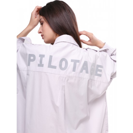 Женская рубашка Pilotage Oversize