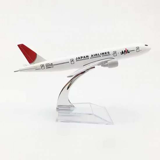 Металева модель літака Boeing 777 JAL Japan Airlines масштаб:1:400