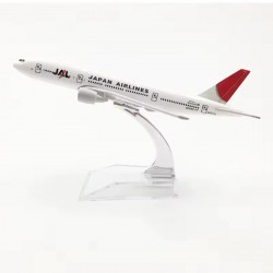 Metal model of the Boeing 777 JAL Japan Airlines aircraft scale: 1:400 Metal model of the Boeing 777 JAL Japan Airlines aircraft scale: 1:400