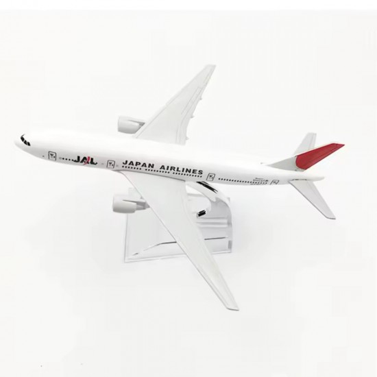 Металева модель літака Boeing 777 JAL Japan Airlines масштаб:1:400