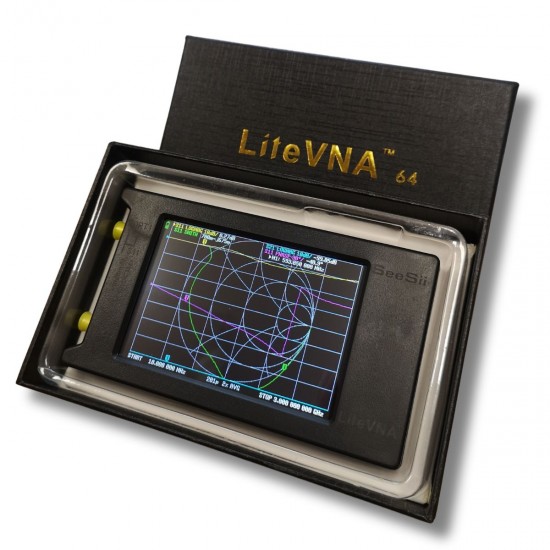 Анализатор спектра LiteVNA 64 (50 кГц-6,3 ГГц) Анализатор спектра LiteVNA 64 (50 кГц-6,3 ГГц)