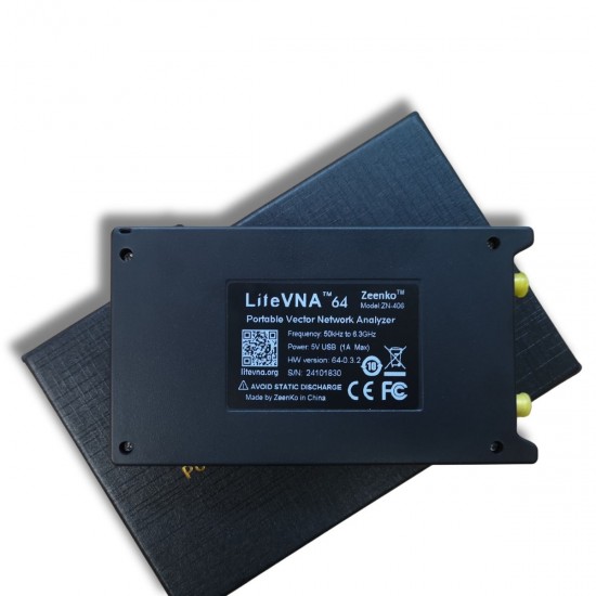 Анализатор спектра LiteVNA 64 (50 кГц-6,3 ГГц) Анализатор спектра LiteVNA 64 (50 кГц-6,3 ГГц)