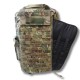 Backpack of a combat medic with a soft back