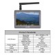 FPV monitor Hawkeye Little Pilot 4 DVR 5.8GHz 48 channels 4.3 inches