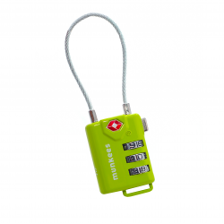 Брелок-замок авиационный Munkees 3609 Cable Combi Lock Брелок-замок авиационный Munkees 3609 Cable Combi Lock