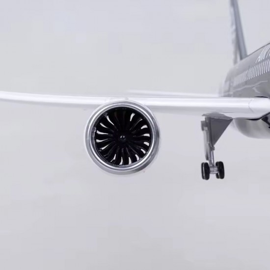 Boeing 787 Air New Zealand aircraft model (1:130) with sound LED lighting