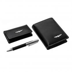 Набор авиационных аксессуаров DESIGN 4 PILOTS PILOT WALLET SET Набор авиационных аксессуаров DESIGN 4 PILOTS PILOT WALLET SET