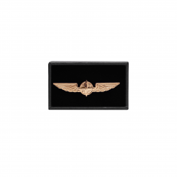 Значок авиационный PILOT WINGS gold 5cm  Значок авиационный PILOT WINGS gold 5cm