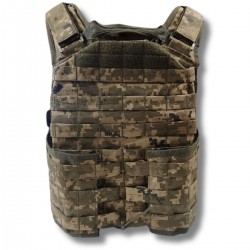 Plate carrier FAST DROP with pockets for plates of sizes 25x30 cm, pixel Plate carrier FAST DROP with pockets for plates of sizes 25x30 cm, pixel