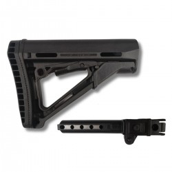 MAGPUL telescopic folding butt, DLG metal tube with folding adapter for AK74 AKM MAGPUL telescopic folding butt, DLG metal tube with folding adapter for AK74 AKM