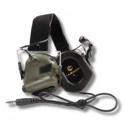Тактические активные наушники-гарнитура EARMOR M32 Mod4 с микрофоном Тактические активные наушники-гарнитура EARMOR M32 Mod4 с микрофоном