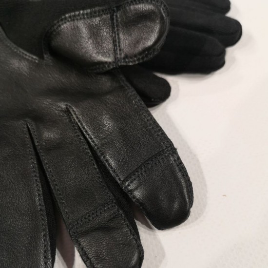 Touch tactical gloves DU PONT NOMEX fire resistant, black