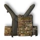 Plate carrier FAST DROP with Cordura 1000D, light and comfortable, multicam