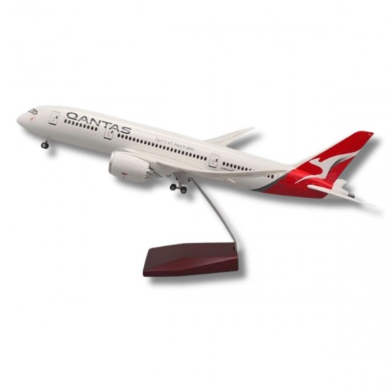 Модель літака Airbus A380 Qantas Airways (1:160) з звуковою LED-підсвіткою Модель літака Airbus A380 Qantas Airways (1:160) з звуковою LED-підсвіткою