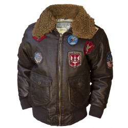 Куртка авиационная TOPGUN KIDS AVIATOR BOMBER JACKET детская Куртка авиационная TOPGUN KIDS AVIATOR BOMBER JACKET детская