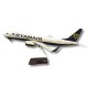 Boeing 737-800 Ryanair aircraft model (1:160) with sound LED lighting