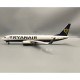 Boeing 737-800 Ryanair aircraft model (1:160) with sound LED lighting