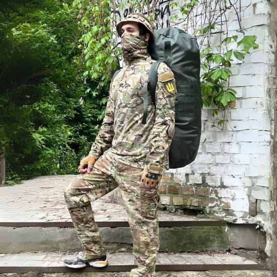 Tactical bag according for 110 liters, in olive color Tactical bag according for 110 liters, in olive color