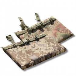 Tactful seat mat with a durable 20mm MOLLE system Tactful seat mat with a durable 20mm MOLLE system