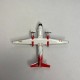 Металлическая модель самолета Ан-26 «04» ВВС Украины, масштаб 1:400