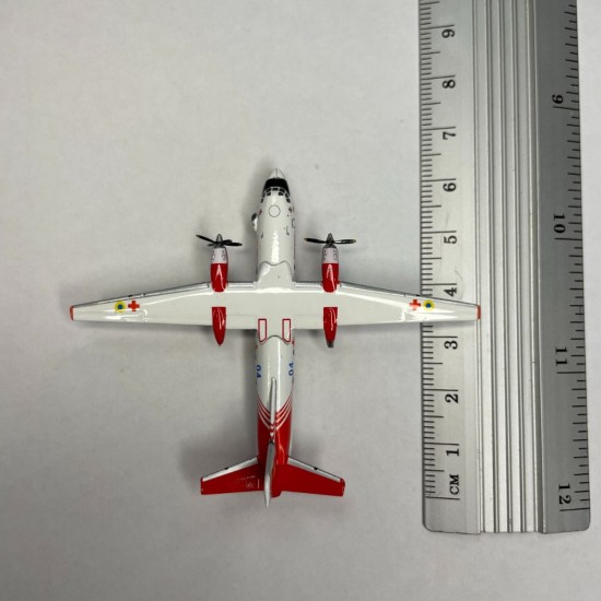 Металлическая модель самолета Ан-26 «04» ВВС Украины, масштаб 1:400
