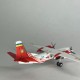 Металлическая модель самолета Ан-26 «04» ВВС Украины, масштаб 1:400