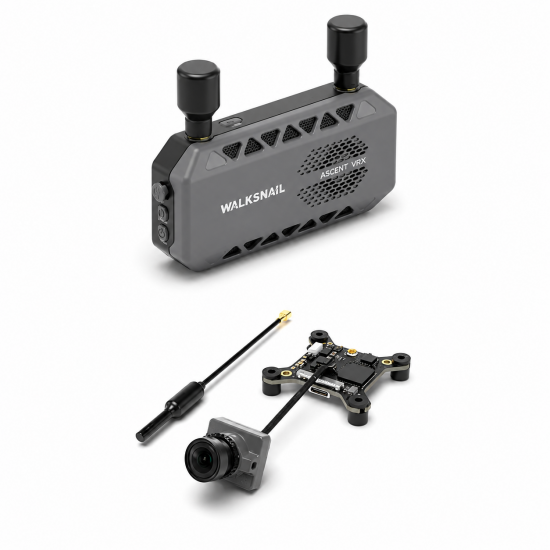 Відеоприймач та передавач FPV CADDXFPV Walksnail Ascent VRX + Lite VTX для fpv окулярів, моніторів і ТВ Відеоприймач та передавач FPV CADDXFPV Walksnail Ascent VRX + Lite VTX для fpv окулярів, моніторів і ТВ