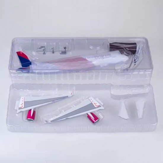 Модель літака Airbus А320 Wizz Air (1:180) з звуковою LED-підсвіткою Модель літака Airbus А320 Wizz Air (1:180) з звуковою LED-підсвіткою