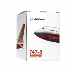 Чашка авиационная Boeing 747-8 Intercontinental Engine Mug Чашка авиационная Boeing 747-8 Intercontinental Engine Mug