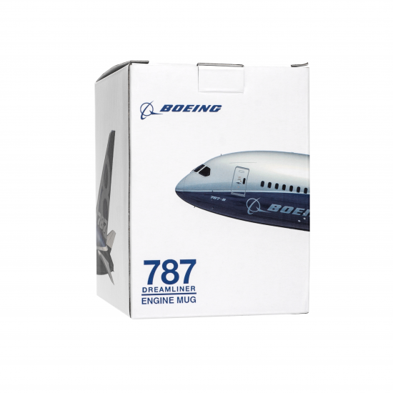 Чашка авиационная Boeing 787 Dreamliner Engine Mug