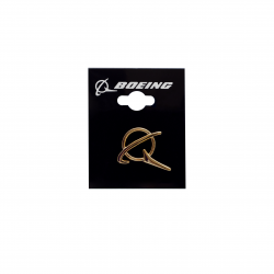 Значок авиационный Boeing Symbol Gold  Значок авиационный Boeing Symbol Gold