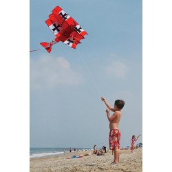 Игрушка Воздушный Змей Red Baron Triplane 3D Kite Игрушка Воздушный Змей Red Baron Triplane 3D Kite