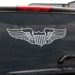 Наклейка на автомобиль авиационная Pilot Wings Window Decal Наклейка на автомобиль авиационная Pilot Wings Window Decal