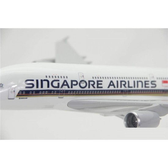 Модель самолёта Airbus A380 Singapore Airlines