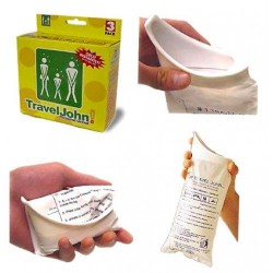 Гігієнічний пакет TRAVEL JOHN - 3 PACK Гігієнічний пакет TRAVEL JOHN - 3 PACK